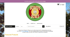 Desktop Screenshot of boardsandboxes.com
